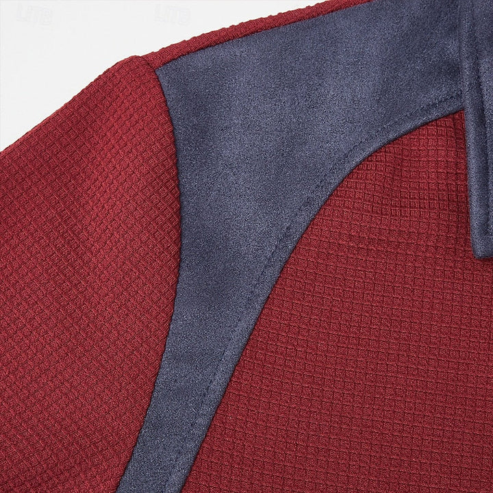 Archer™ | Men's Quarter-Zip Elbow-Patch Pullover Sweater