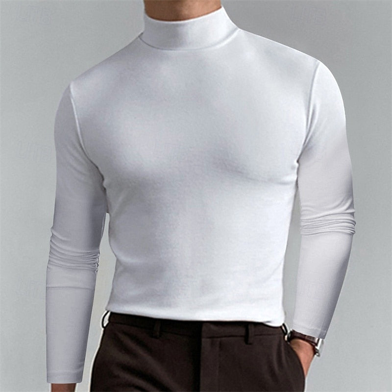 Clayton™ | Men's Mock Neck Turtleneck Sweater