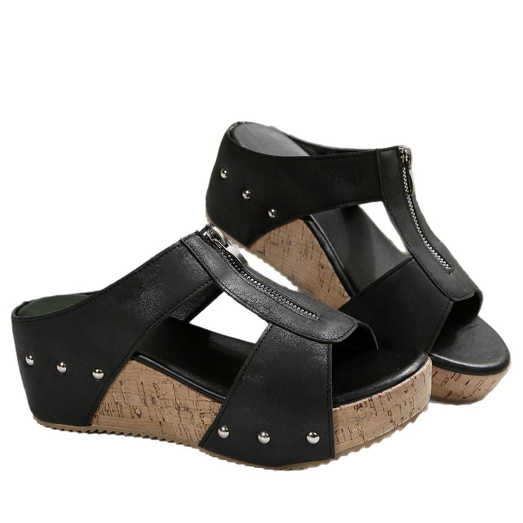 Naya™ | Orthopedic Sandals with Open Toe and Wedge Heel