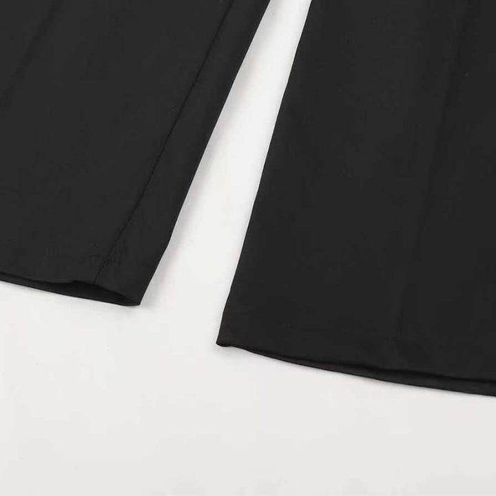 Danaro™ | High-Waisted, Straight-Leg Trousers