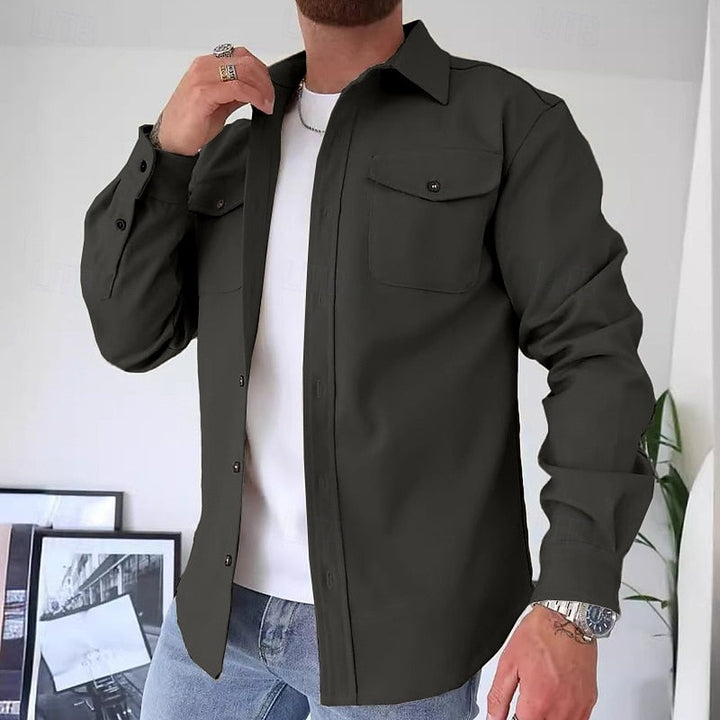 Garrick™ | Men's Utility Chest-Pocket Overshirt