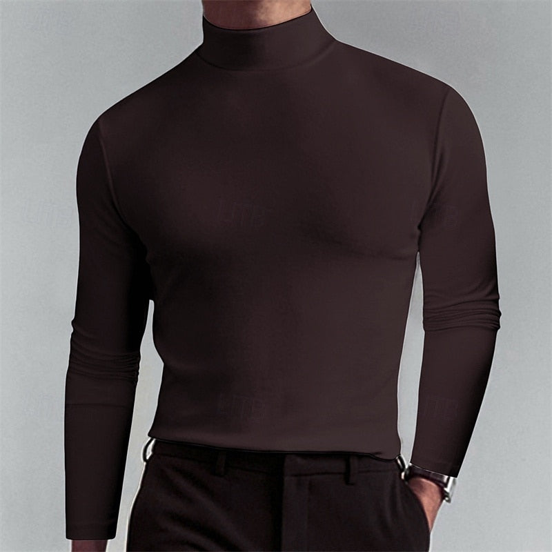 Clayton™ | Men's Mock Neck Turtleneck Sweater