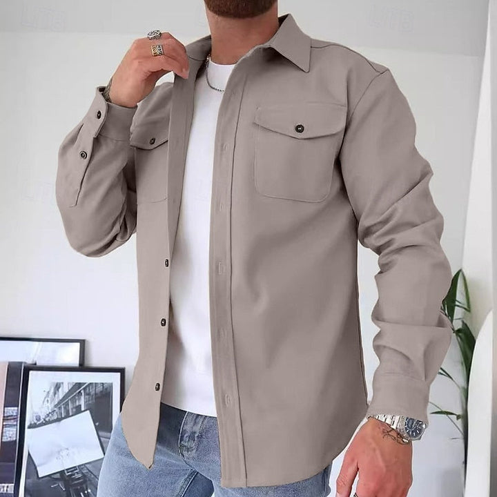 Garrick™ | Men's Utility Chest-Pocket Overshirt
