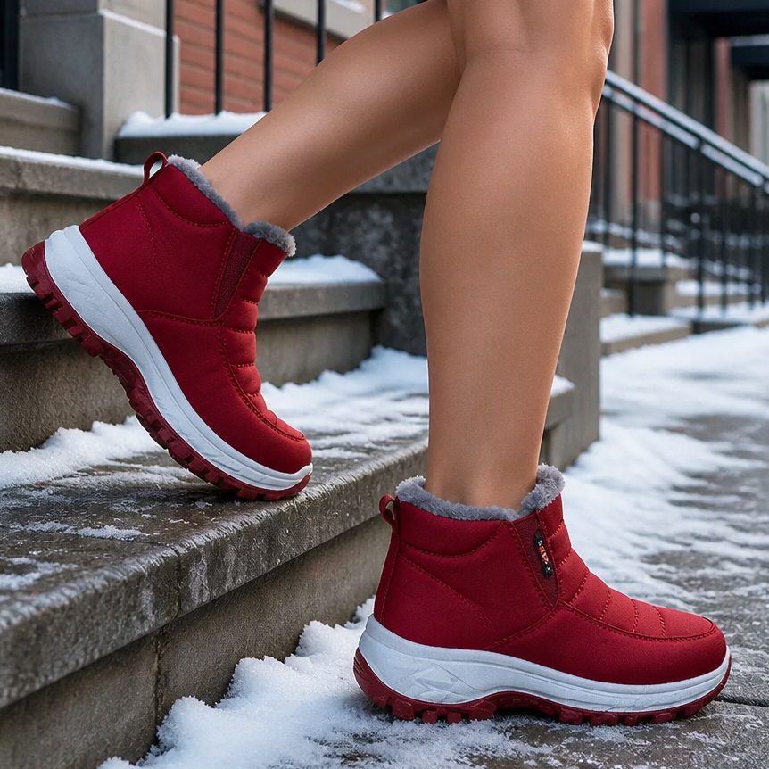 Tosca™ | Women's Faux Fur Lined Flat Ankle Boots