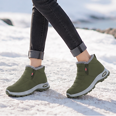 Tosca™ | Women's Faux Fur Lined Flat Ankle Boots