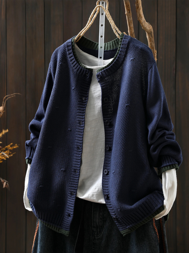 Marisole™ | Women's Oversized Chunky Knit Button Front Cardigan