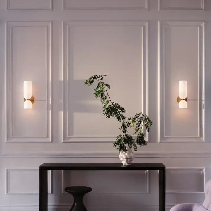 Modern Glass Wall Light — view 2