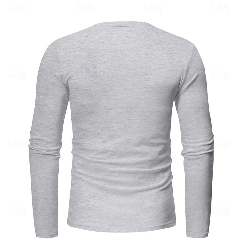 Beckett™ | Men's Classic Long Sleeve Henley Shirt