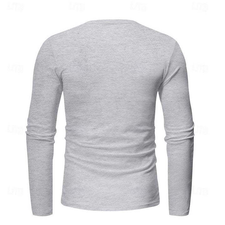 Beckett™ | Men's Classic Long Sleeve Henley Shirt