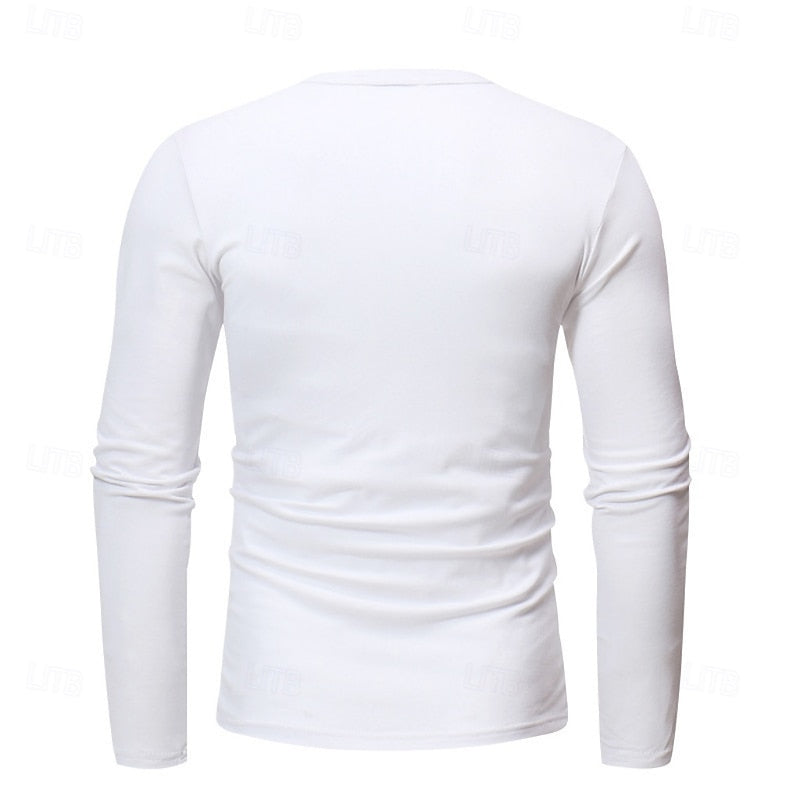 Beckett™ | Men's Classic Long Sleeve Henley Shirt