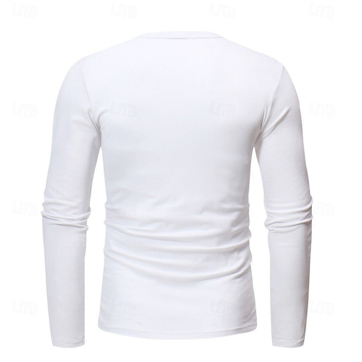 Beckett™ | Men's Classic Long Sleeve Henley Shirt