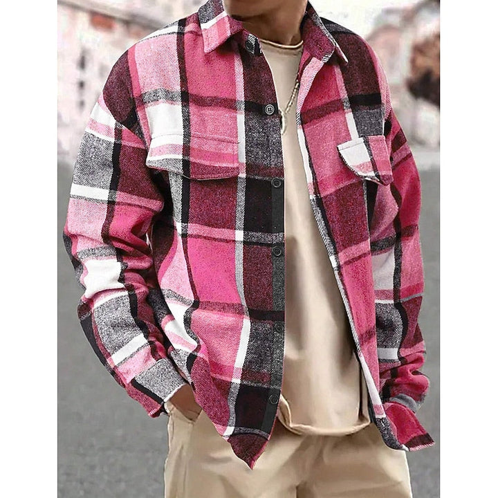Hartley™ | Men's Plaid Button-Front Overshirt