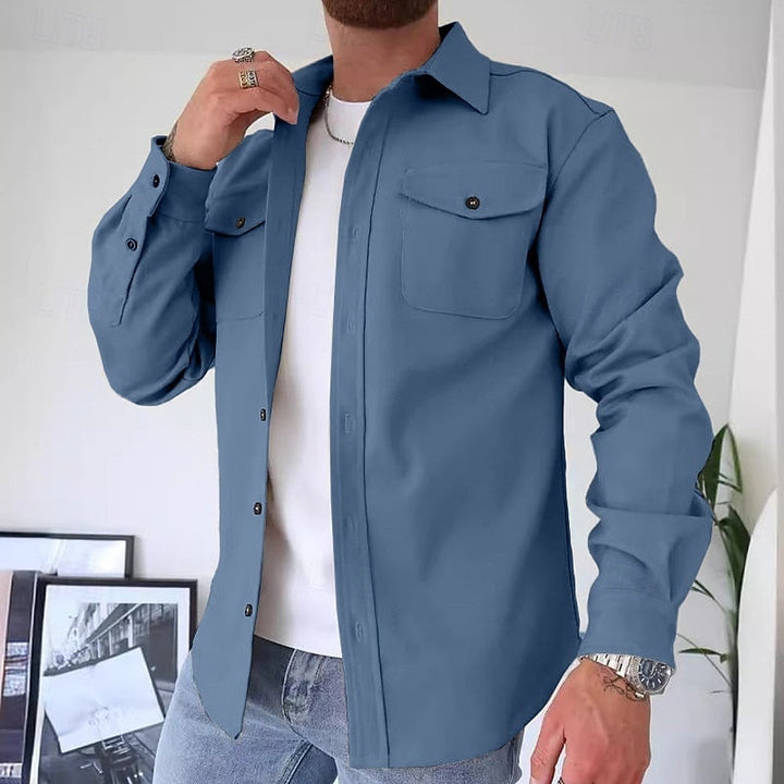 Garrick™ | Men's Utility Chest-Pocket Overshirt