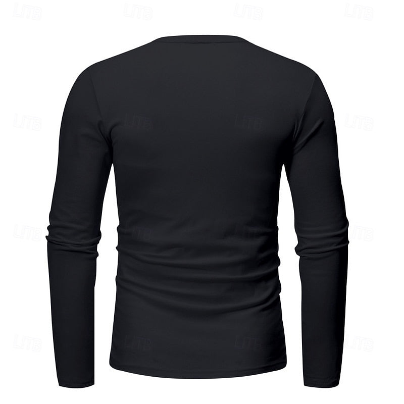 Beckett™ | Men's Classic Long Sleeve Henley Shirt