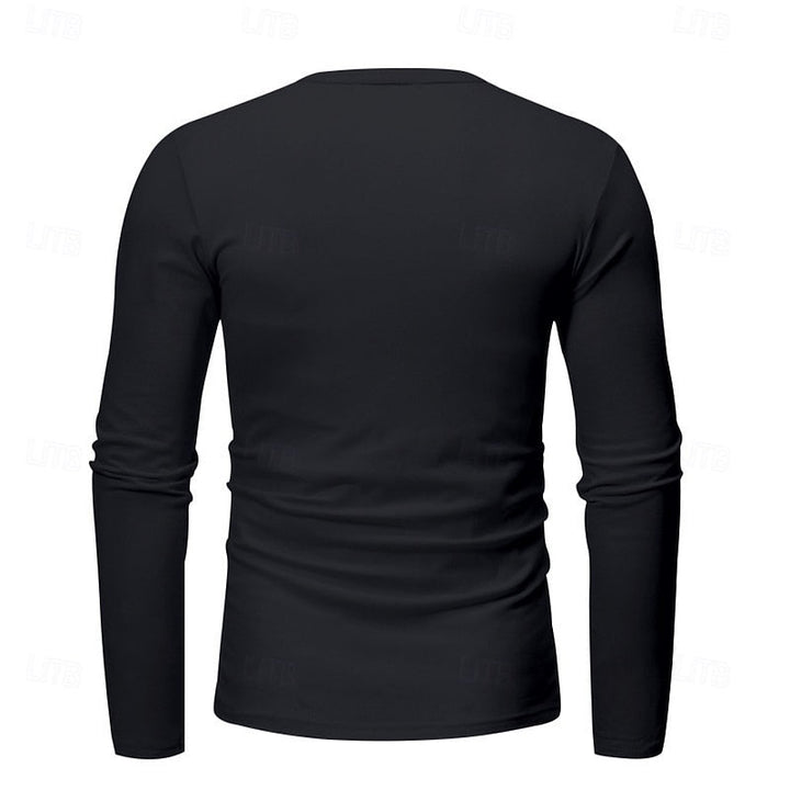 Beckett™ | Men's Classic Long Sleeve Henley Shirt